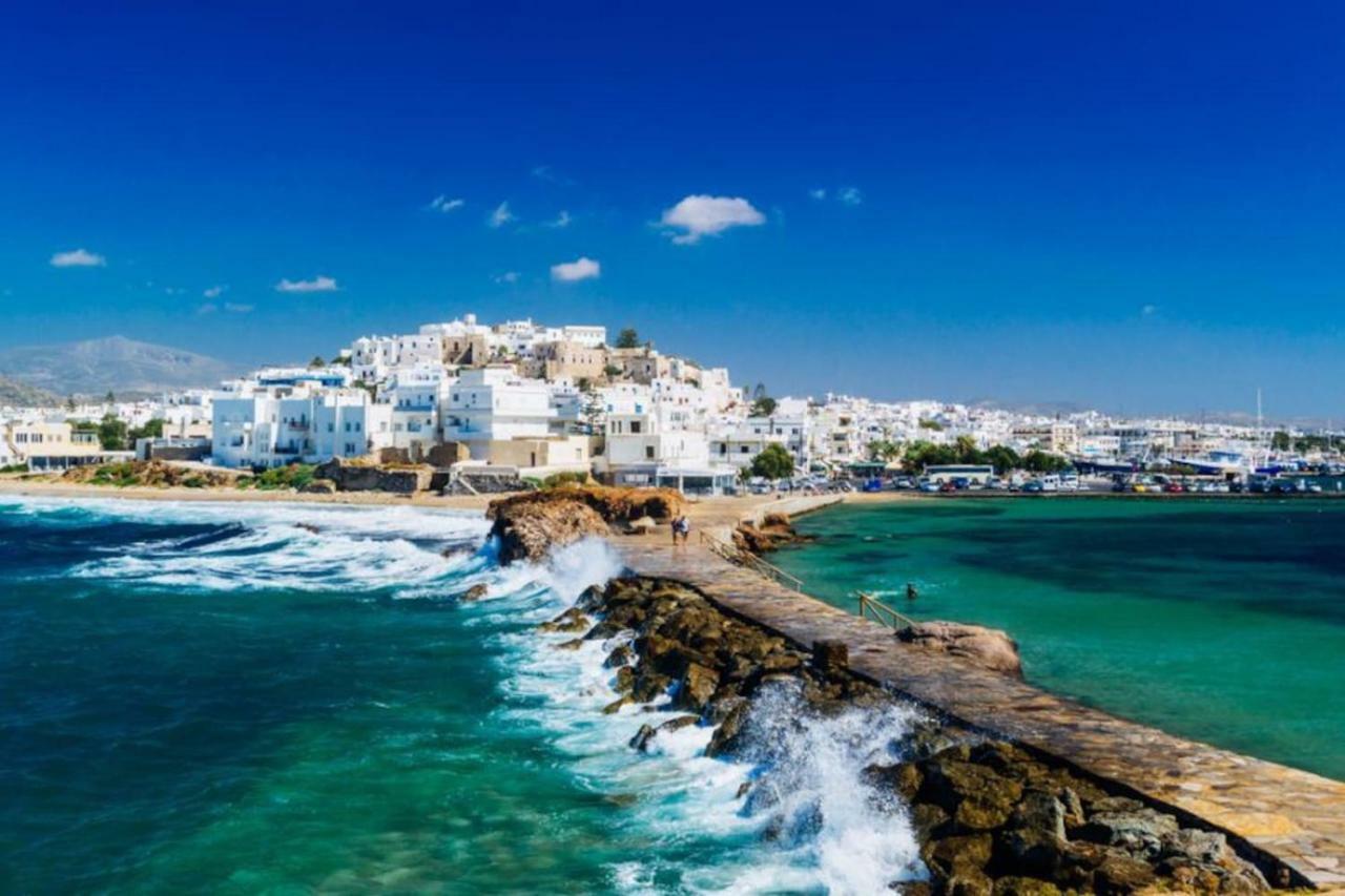 Independent Agapitos Apart , 2Bdrm, Private Patio Naxos City Exteriör bild